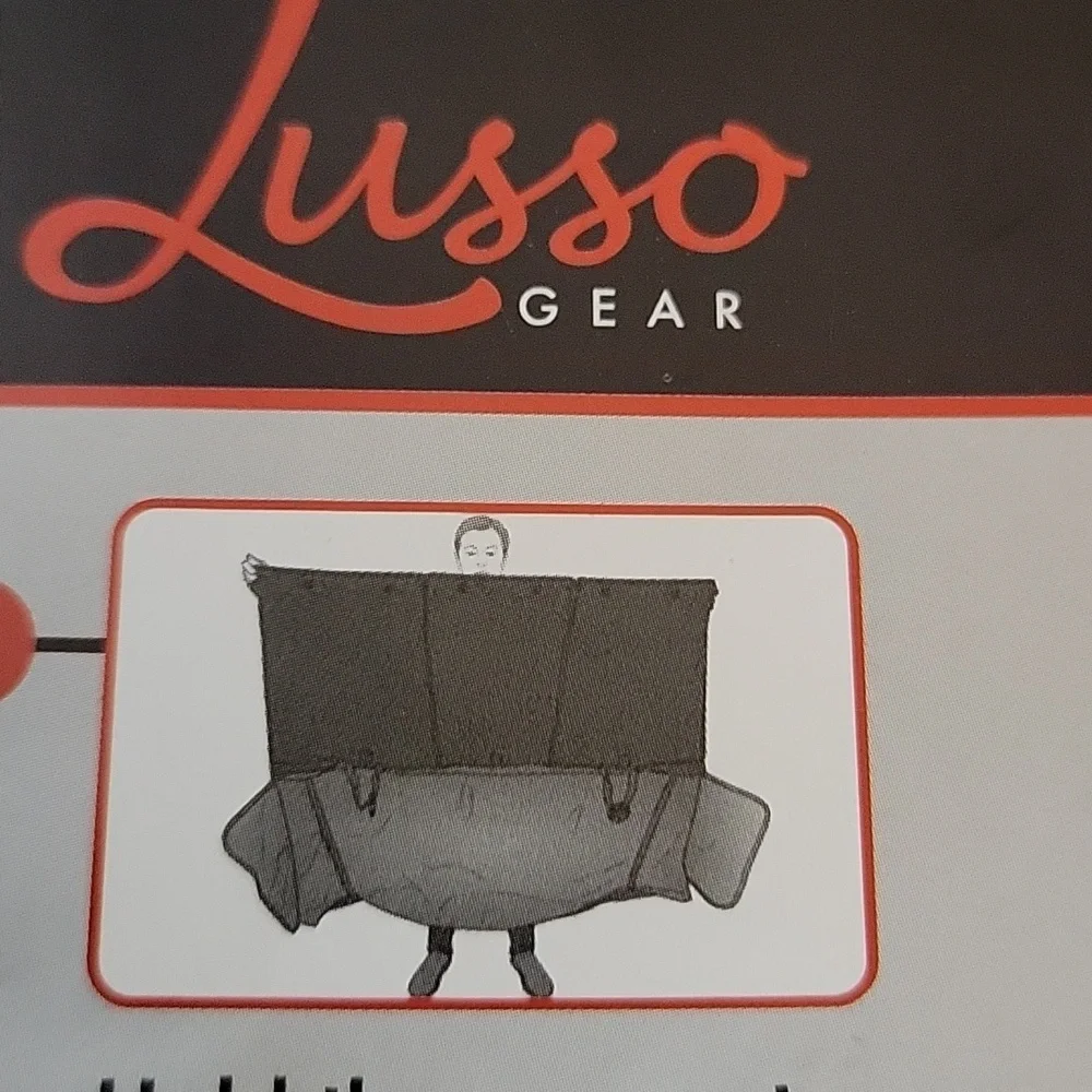 Lusso Gear gray dog car back seat cover Waterproof non slip Universal fit NEW…